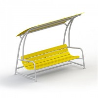 Диван с навесом 2608, 2608, ПО ЗАПРОСУ, 2608, Стройгород К, Садово-парковая мебель